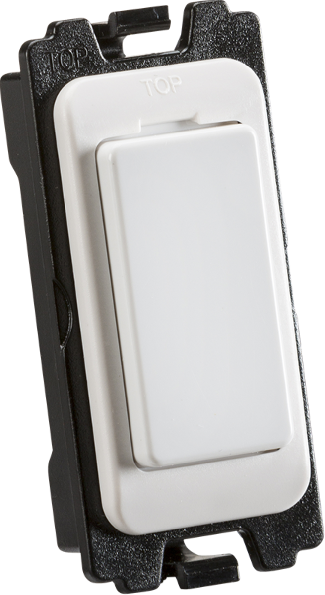 Knightsbridge Grid Blanking Module - White