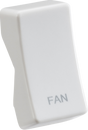 Rocker Cover - Laser Printed FAN, White