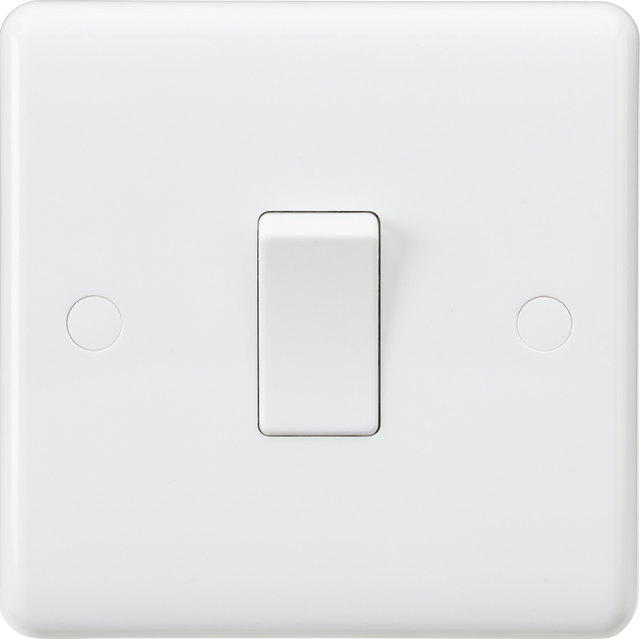 10AX 1G DP Switch - White Finish by ML Accessories