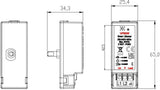 Alternate view of Smart Wi-Fi Dimmer Module