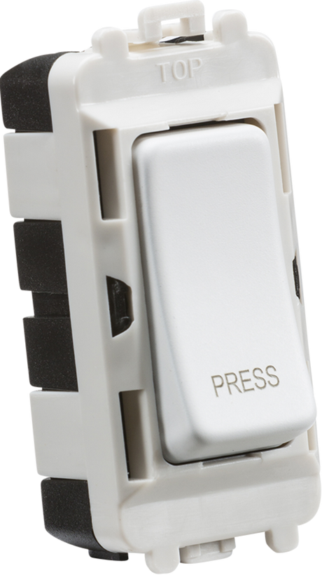 ML Accessories 20AX 2 Way Retractive SP Module Marked PRESS - Matt White