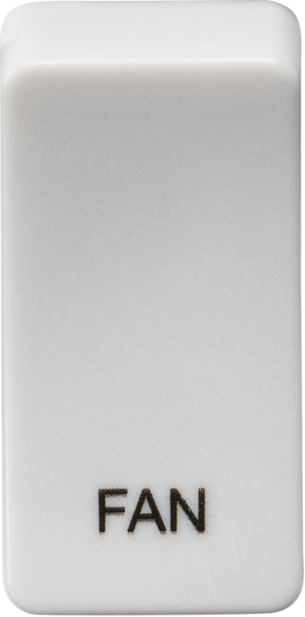 ML Accessories Switch Cover Marked FAN - White