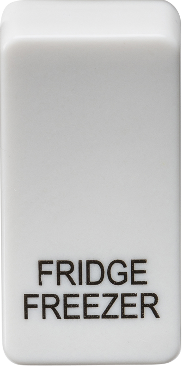 Switch Cover Marked 'FRIDGE/FREEZER' - White