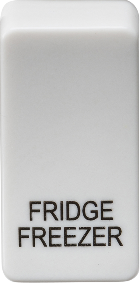 Switch Cover Marked 'FRIDGE/FREEZER' - White