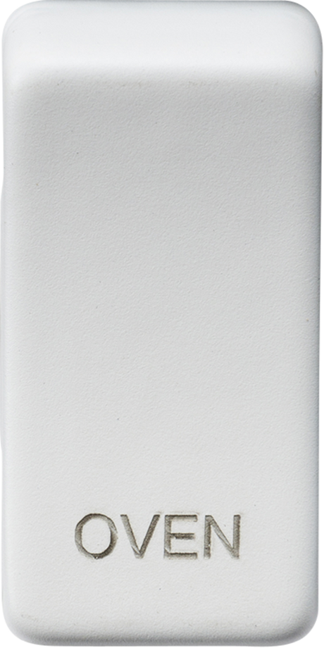 ML Accessories GDOVENMW Switch Cover Marked OVEN - Matt White