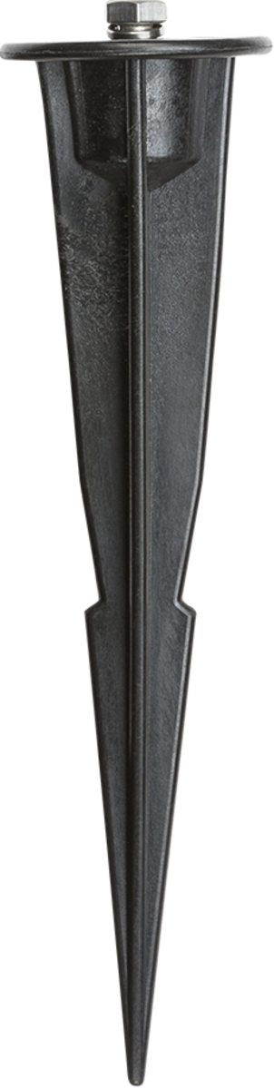 Ground Spike - Black Plastic Accessory