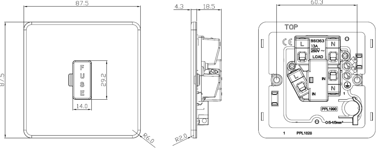 13A Fused Spur Unit Image