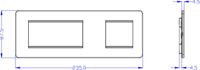 6G Modular Faceplate Image