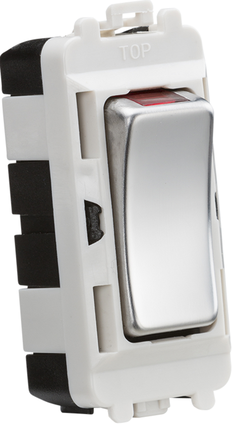 20AX DP Module with LED Indicator - Polished Chrome