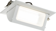 SARA 230V IP20 LED Recessed Tri-Wattage and CCT Wallwasher - 30/35/40W