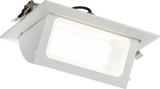 SARA 230V IP20 LED Recessed Tri-Wattage and CCT Wallwasher - 30/35/40W
