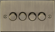 ML Accessories 4G 2-Way Intelligent Dimmer - Antique Brass