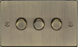 3G 2-way Intelligent Dimmer - Antique Brass, CS2193AB