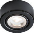 Knightsbridge 230V 2W LED Under Cabinet Light - Matt Black with Adjustable CCT