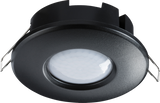 IP20 360° 2 in 1 PIR Sensor - Surface or Recess Mounting - Black