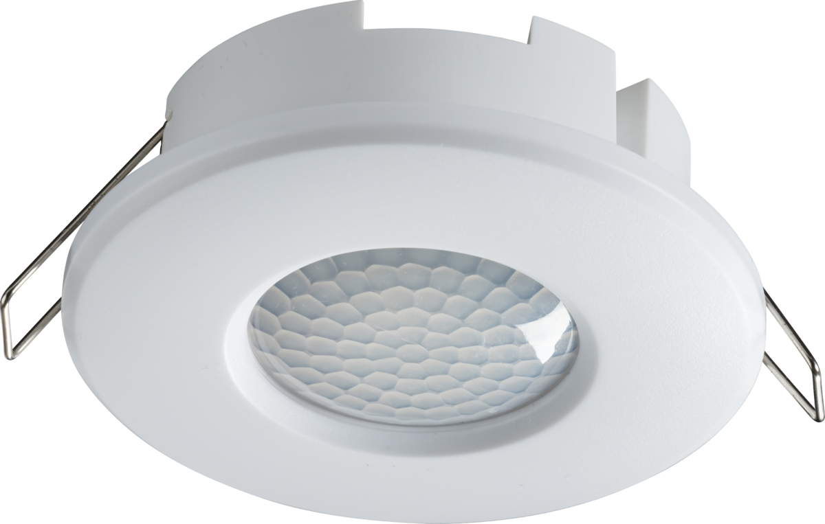 IP20 360° 2 in 1 PIR Sensor - Surface or Recess Mounting - White