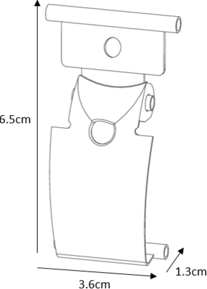 Additional view of Stainless Steel Clips pack