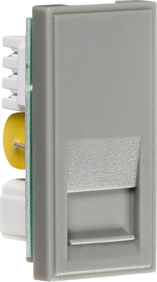 Telephone Master Outlet Module 25 x 50mm (IDC) - Grey - ML Accessories