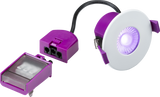 SpektroLED Evo IP65 8W Fire-rated Smart Downlight RGB and CCT
