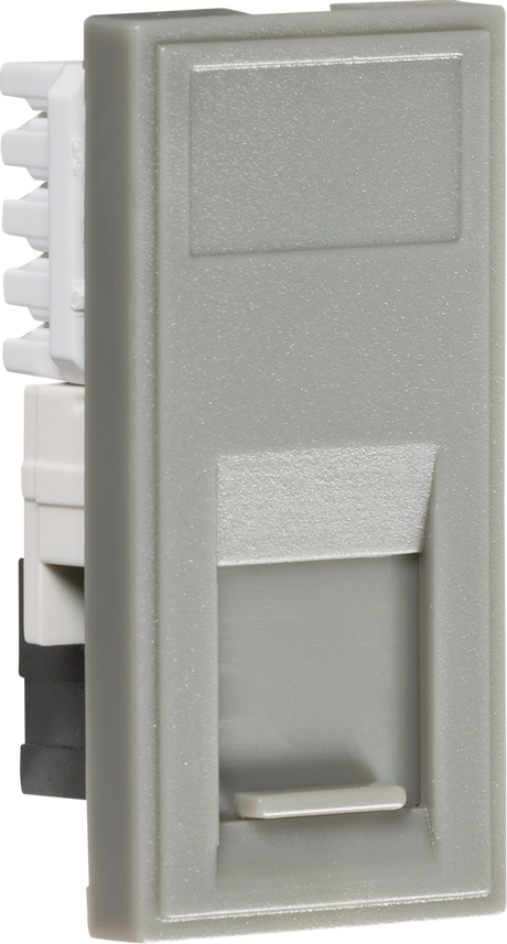 UTP CAT5e RJ45 Outlet Module 25 x 50mm - Grey