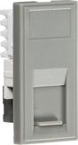 UTP CAT5e RJ45 Outlet Module 25 x 50mm - Grey