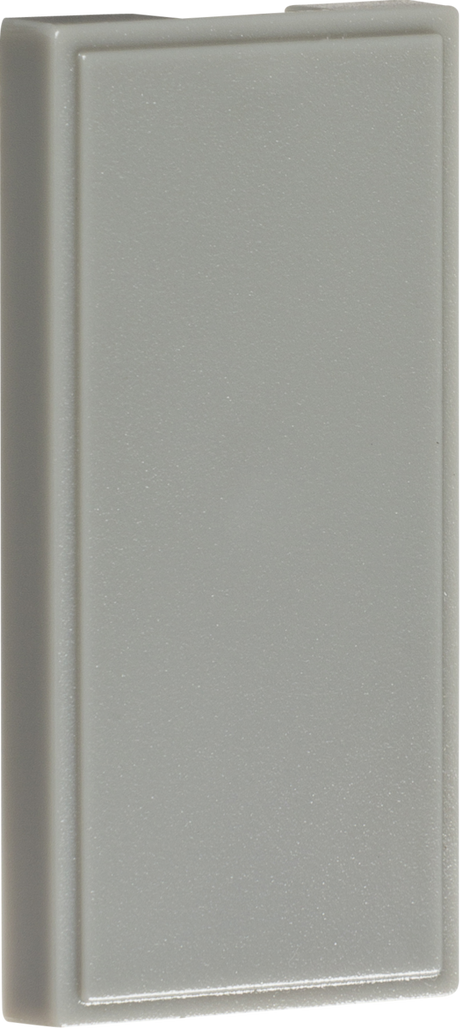 Pack of 10 Half Blanking Modules (25 x 50mm) - Grey