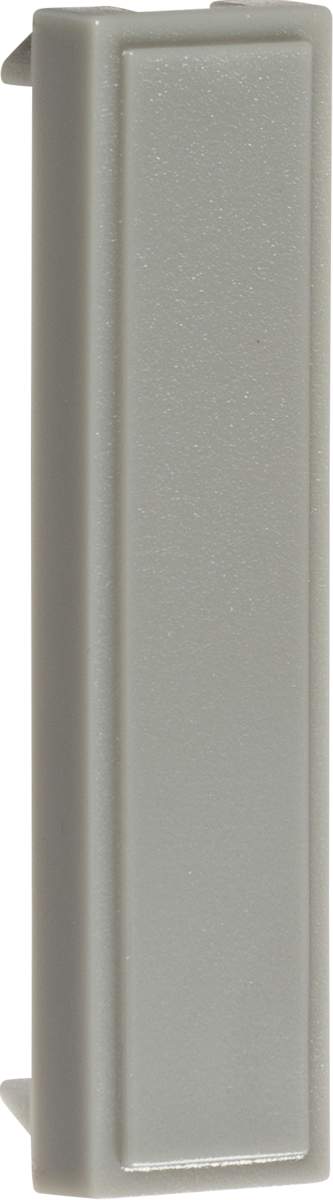 Pack of 10 Quarter Blanking Modules - Grey - NETQGY