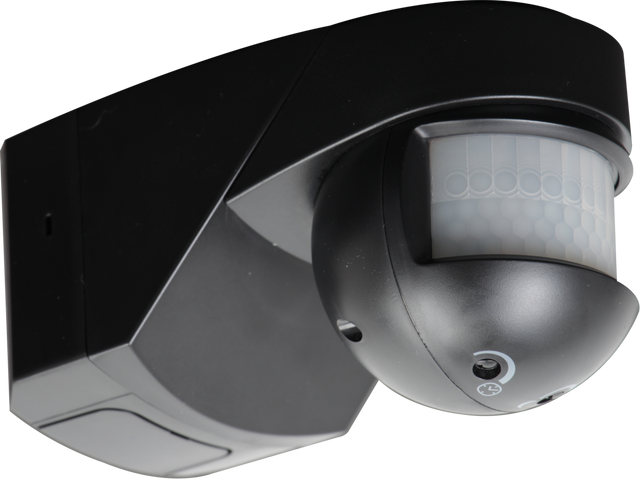 Knightsbridge IP55 200° PIR Sensor - Black