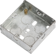 ML Accessories 1G 25mm Galvanised Steel Box