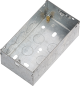 2G 47mm Galvanised Steel Box - Main Image