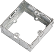 1G 25mm Galvanised Steel Extension Box