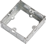 1G 25mm Galvanised Steel Extension Box