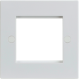 2G Modular Faceplate - White for Data Comms Installations