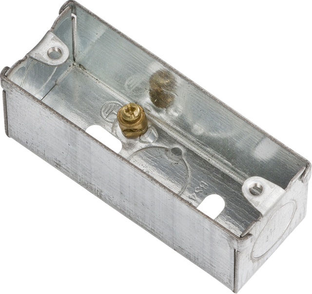 1G 27mm Architrave Galvanised Steel Box