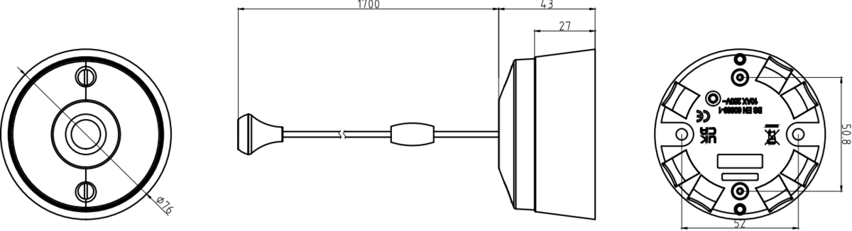 Knightsbridge 10AX Pull Cord Switch Image