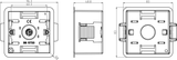 47mm Single Dry Lining Box Back View