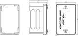 Secondary view of 100A Service Connector Block