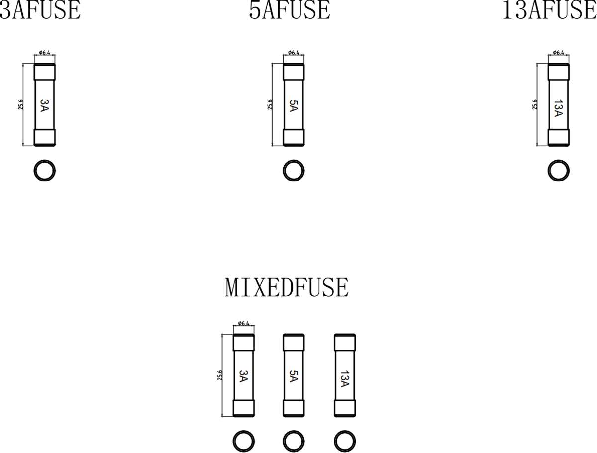 3A Fuse - Packaged