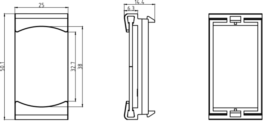 Knightsbridge Brush Module Side View