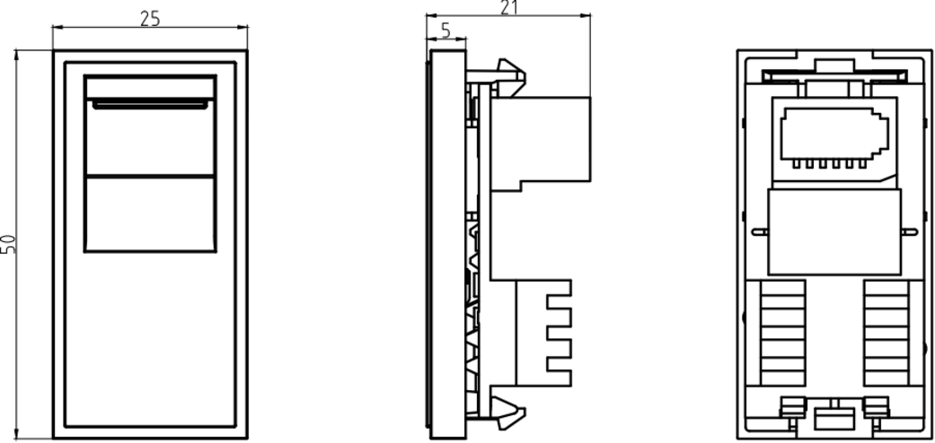 Telephone Secondary Outlet Module Image