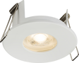 FireNova IP65 Fixed GU10 Fire-rated Open-back Downlight - Matt White