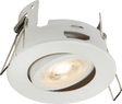 FireNova IP20 Tilt GU10 Fire-rated Downlight - Matt White