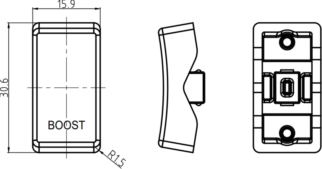 Replacement Rocker Cover for COFFEE MACHINE