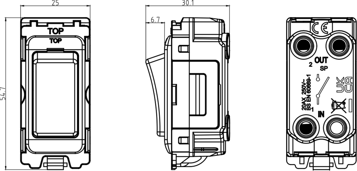 Knightsbridge 20AX SP Switch Module