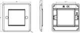 Knightsbridge 2G Modular Faceplate Image