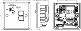 13A RCD Fused Spur Unit Side View