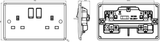 Knightsbridge Switched Socket - Installation Information
