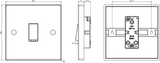 Knightsbridge 10AX 1G 1-Way Switch - Secondary Image