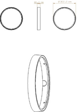 Chrome Bezel Accessory for BT EVO