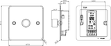 Additional view of Brushed Brass Intelligent Dimmer